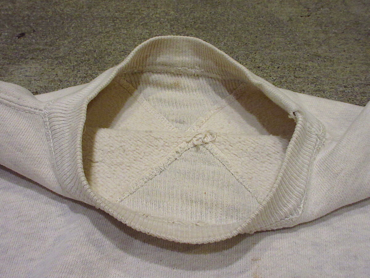 ビンテージ40's○U.S.NAVY両Vコットンスウェット○211001r6-m-sws古着ト