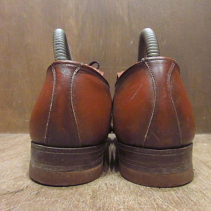 ビンテージ40's50's○シューキルト付きレザーUチップゴルフ ビンテージ40's50's○シューキルト付きレザーUチップゴルフ