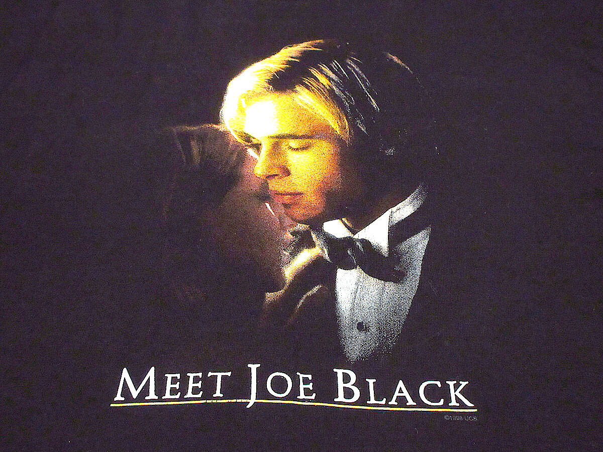 ビンテージ90's○MEET JOE BLACKコットンプリントTシャツsize XL○220