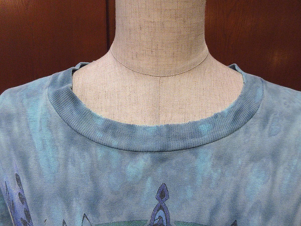 ビンテージ90's○Jimi HendrixプリントタイダイTシャツsize XL○24060