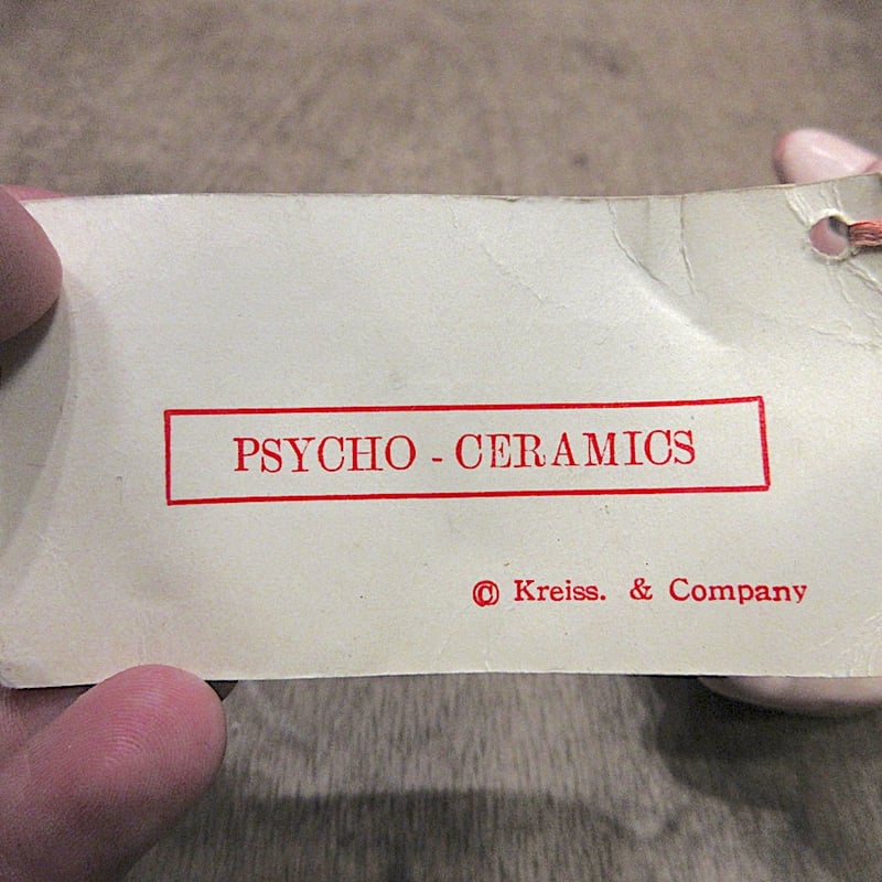 ビンテージ60's○Kreiss PSYCHO CERAMICSセラミックオブジェ○25103