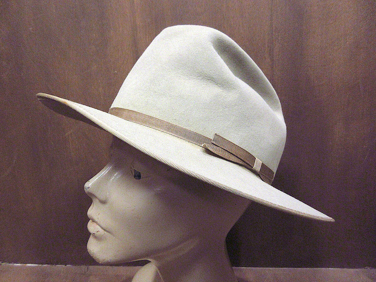 ビンテージ○STETSONキャトルマンハット○220720s7-m-ht-flt