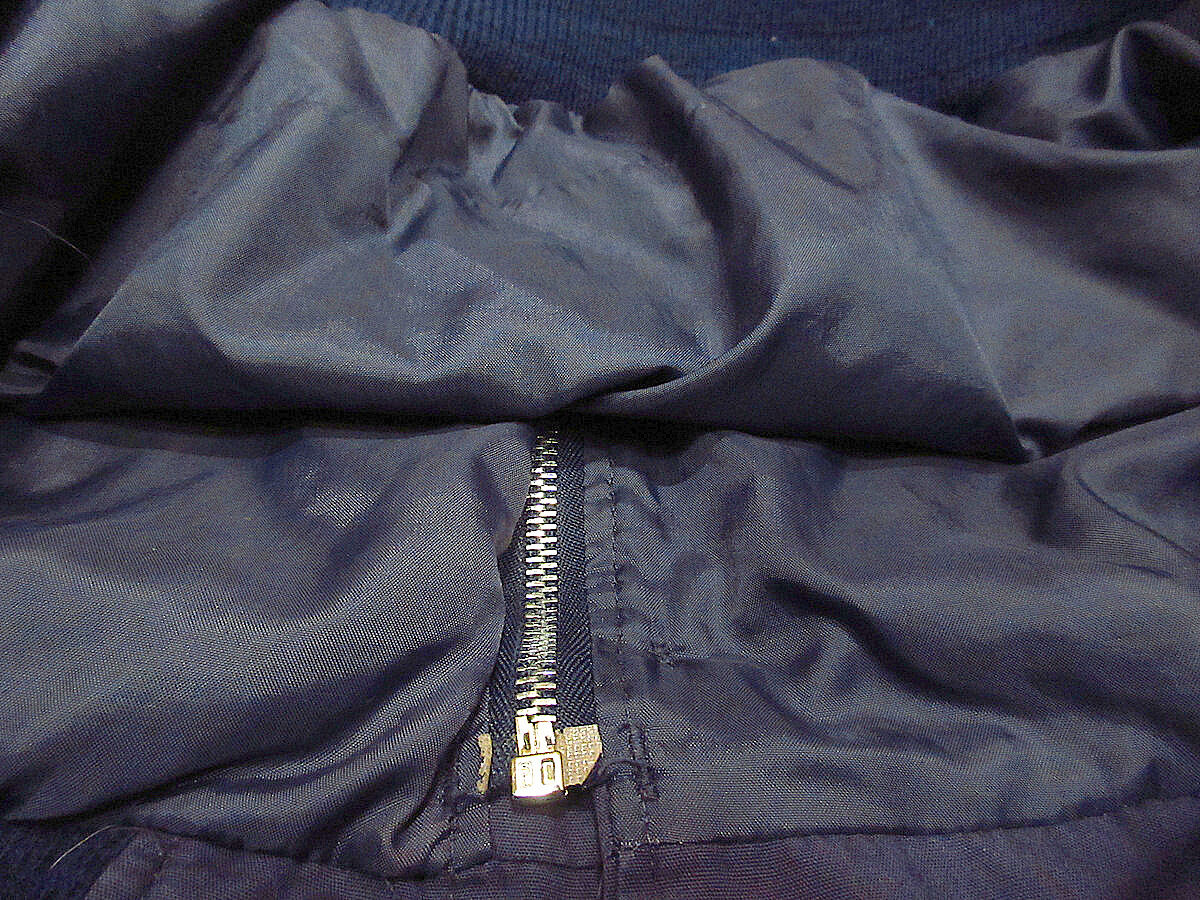 ビンテージ90's○Munsingwearダービージャケット紺size S○220910s2-