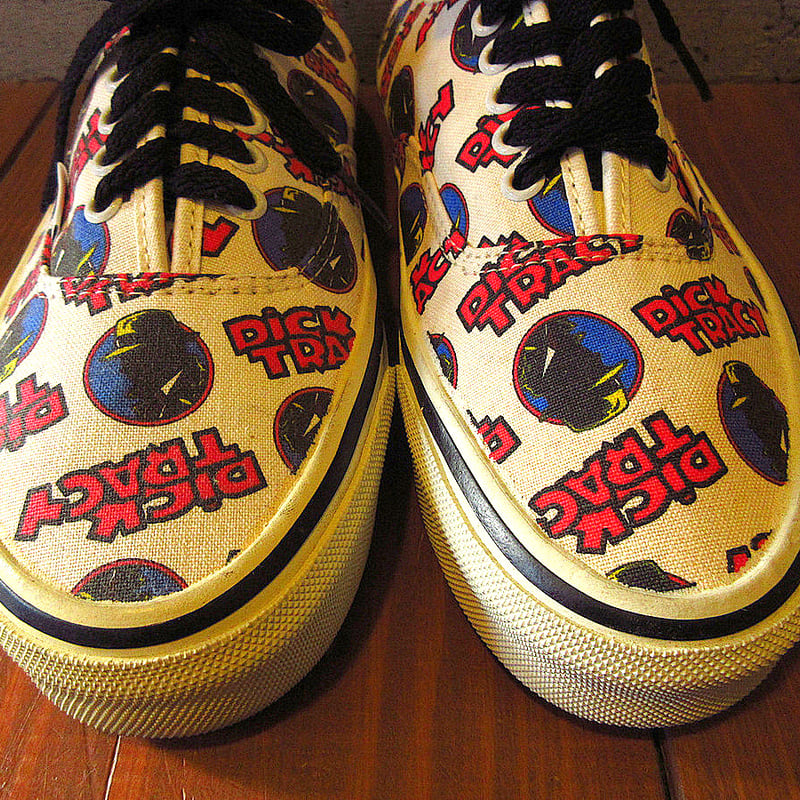 ビンテージ80's○DEADSTOCK VANS DICK TRACYオーセンティックsize ビンテージ80's○DEADSTOCK VANS DICK TRACYオーセンティックsize