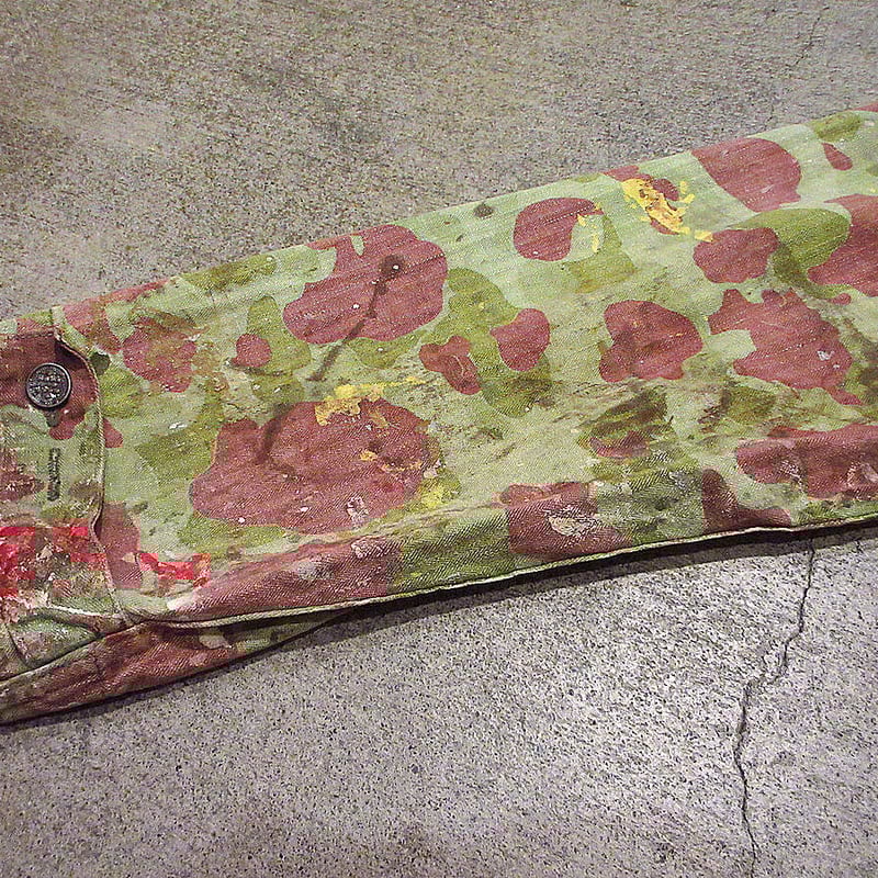 ビンテージ40's○USMC TYPE M-1942ダックハンターカモHBT