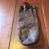 ビンテージ-40’s●National Bank Seattleレザーデポジットポーチ茶●250701j5-bag-pch古着1940s小物革財布