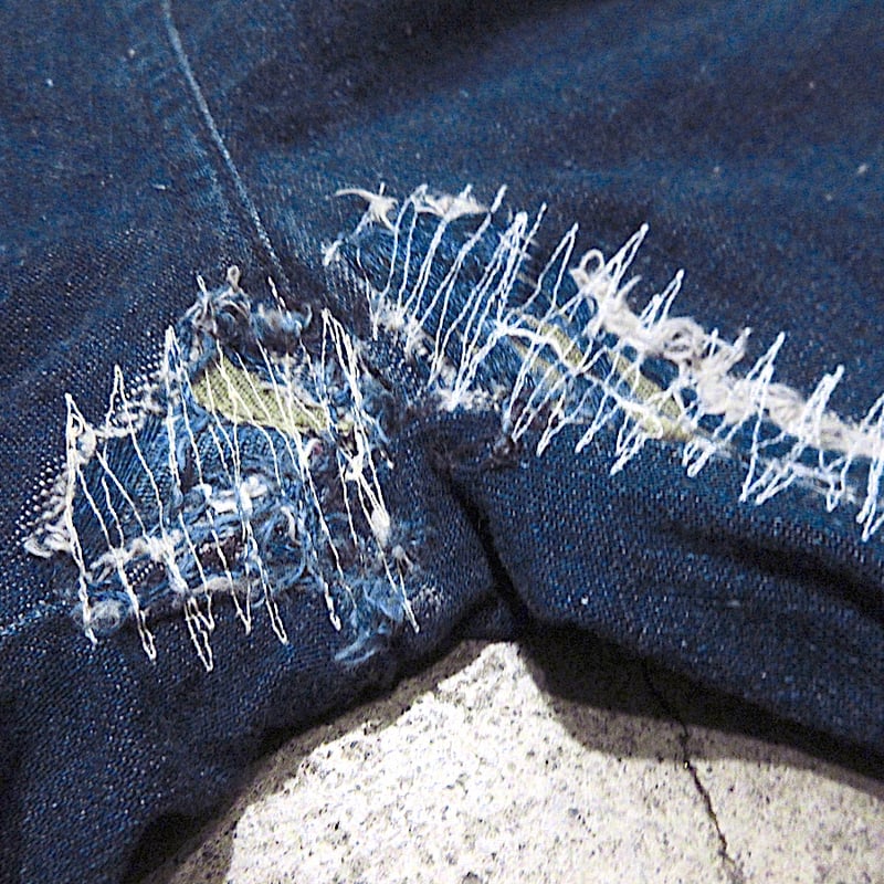 ビンテージ50's○Levi'sショートホーン?デニムランチパンツ実寸W74cm