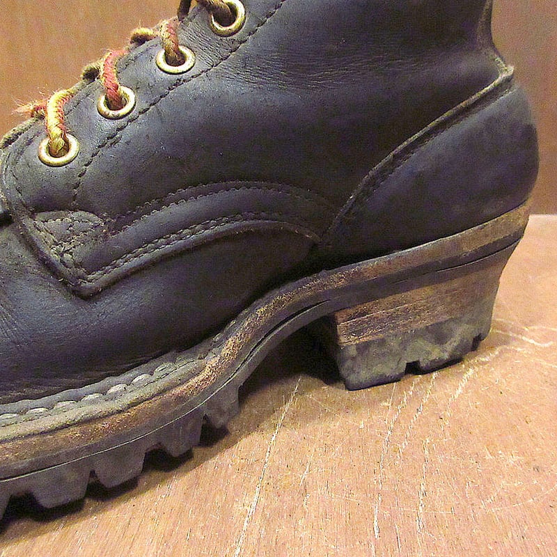 WHITE'S BOOTSパッカーブーツ黒size 7D○210904s5-m-bt-25cm
