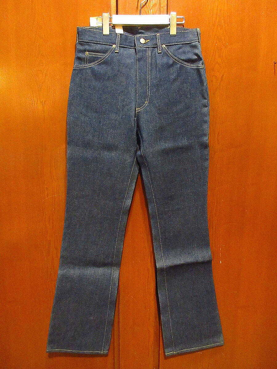 ビンテージ80's○DEADSTOCK Lee 201ブーツカットジーンズ表記W31 L34○