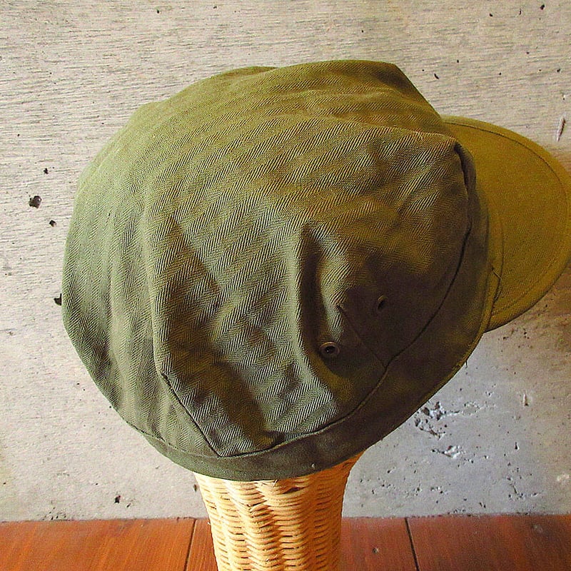 ビンテージ40's○U.S.ARMY HBTフィールドキャップ○230903j4-m