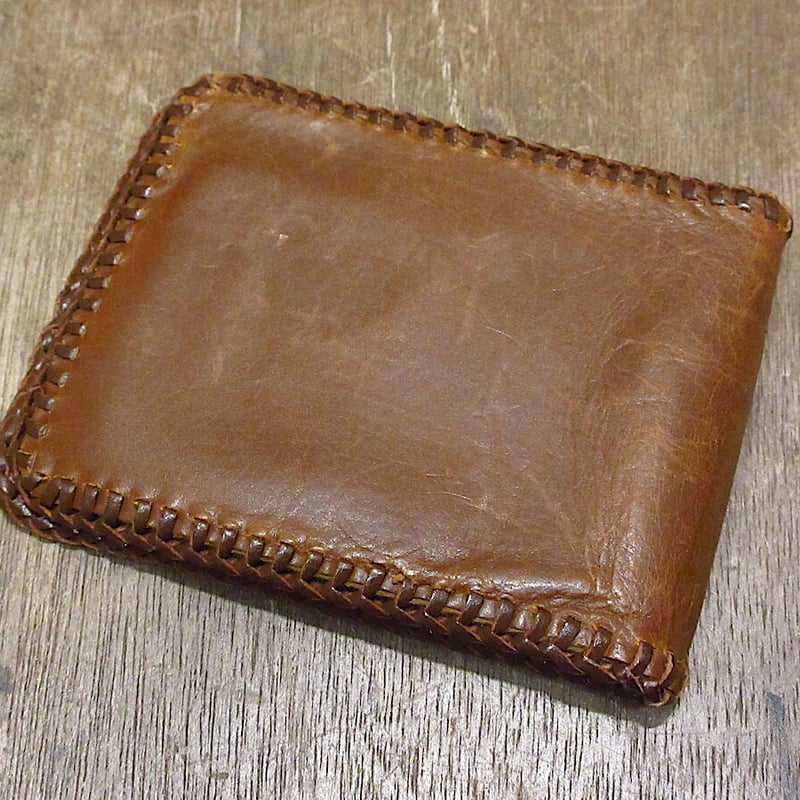 財布 折りたたみ アメカジ系 ビンテージ シンプル 茶色 楽天市場】財布 メンズ 二つ折り 革 レザー カード入れ