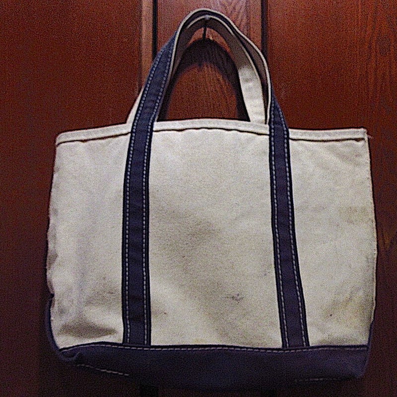 ヴィンテージトートバッグ 生成り size L ヴィンテージトートバッグ 生成り size L