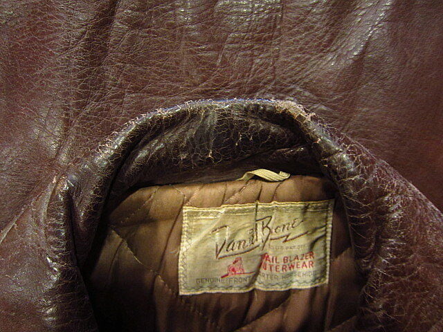 ビンテージ50's○Daniel Booneホースハイドカーコート茶○odst 1950s