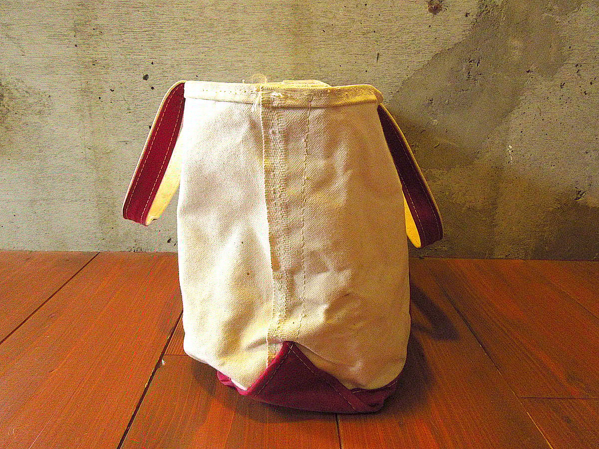 80s90s unknown 2tone キャンバス トートバッグ ビンテージ 80s90s unknown 2tone キャンバス トートバッグ ビンテージ