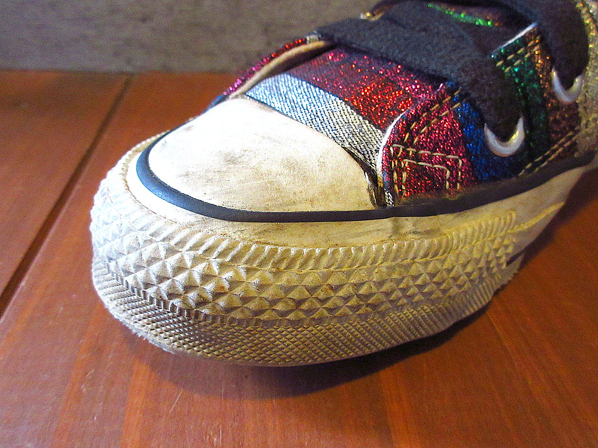 ビンテージ80's○MADE IN U.S.A. CONVERSE ALL STAR HIグリ