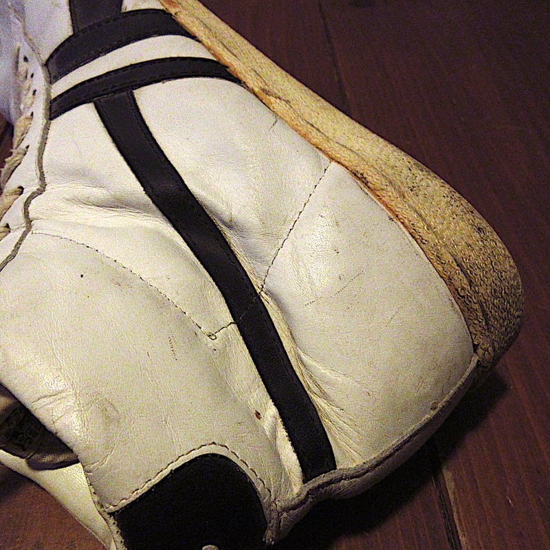 ビンテージ80's○Thom McAn Joxレザースニーカー白size 11 1/2○251