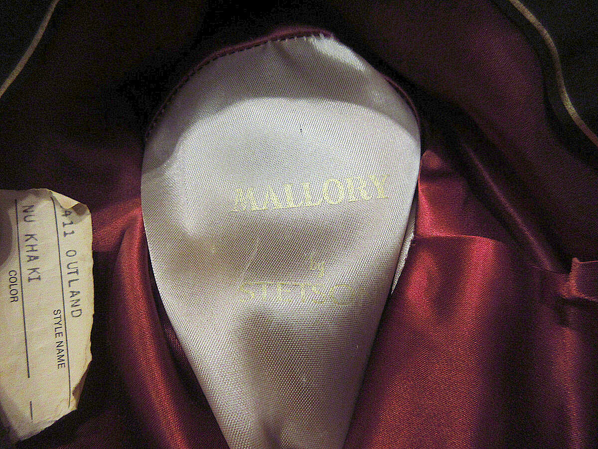 ビンテージ○MALLORY BY STETSONフェルトウエスタンハットsize 7