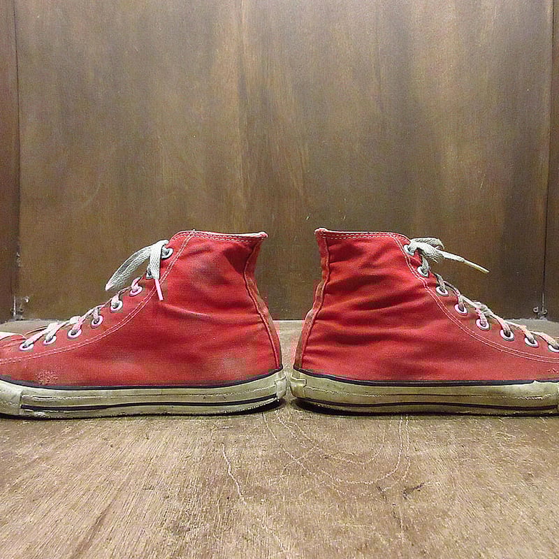 ビンテージ90's○CONVERSEオールスターHI赤size 9 1/2○230924i1-