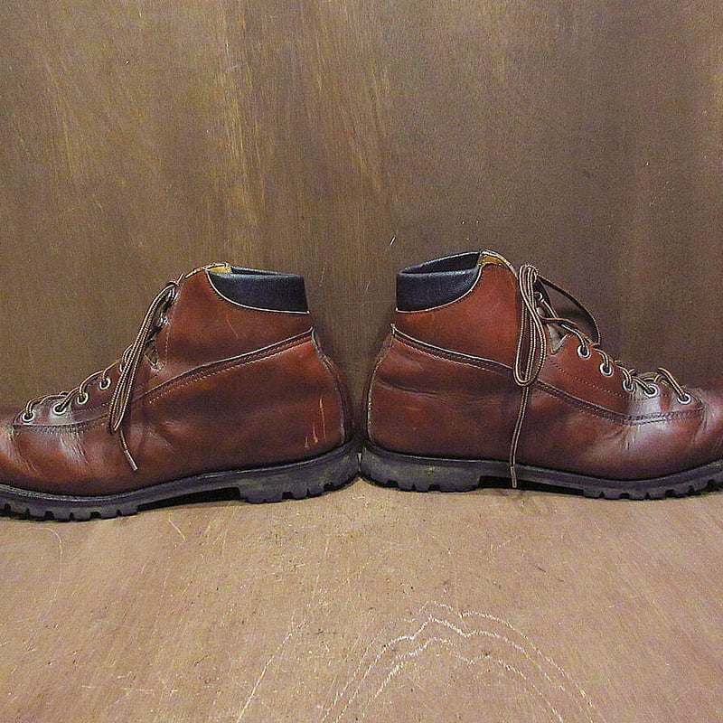 ビンテージ70's80's○トレッキングブーツ茶size 11 N○210918s2