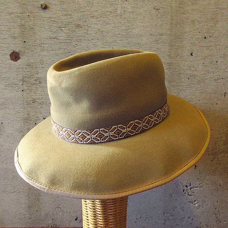 ビンテージ70’s●STETSON×Eddie Bauerカウボーイハットsize 7●230929k5-m-ht-flt 1970sステットソンエディーバウアーウエスタン