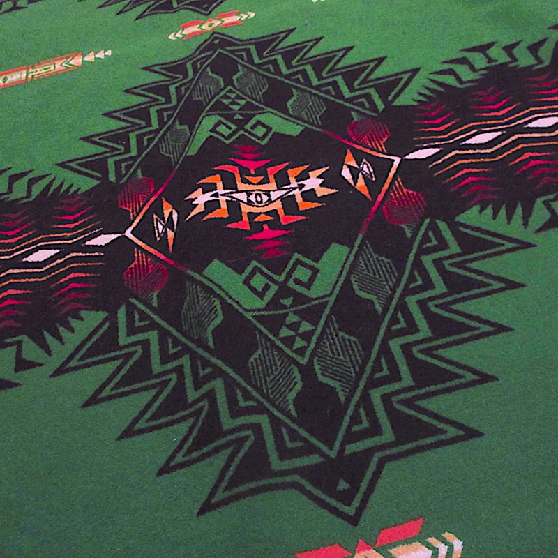 ビンテージ20's30's○PENDLETONネイティブ柄ウールブランケット約185cm