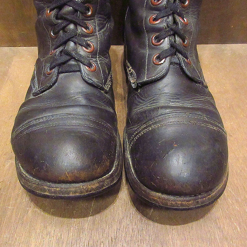 ビンテージ50's○U.S.ARMY M-48コンバットブーツ焦げ茶size 8 1/2W○2