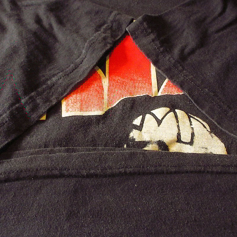 ビンテージ90's○KISS ALIVE/WORLDWIDE '96 '97 ツアーTシャツ黒