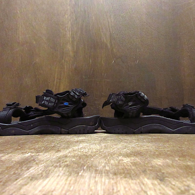 ビンテージ○TeVaレディースサンダル黒size 7○240403y4-w-sdl-24cm靴