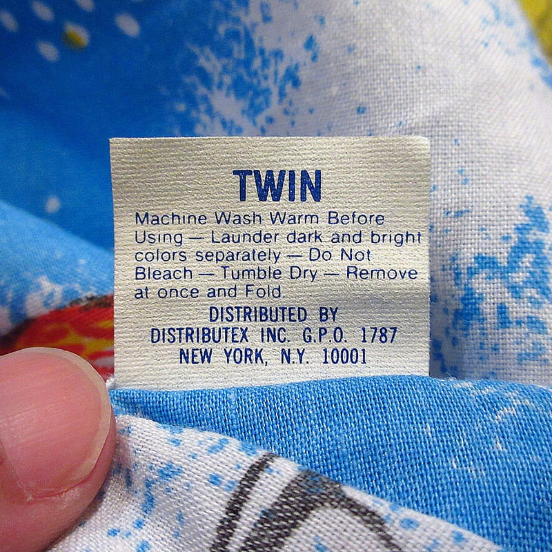 ビンテージ70's○マスターズ・オブ・ユニバースベッドシーツsize約