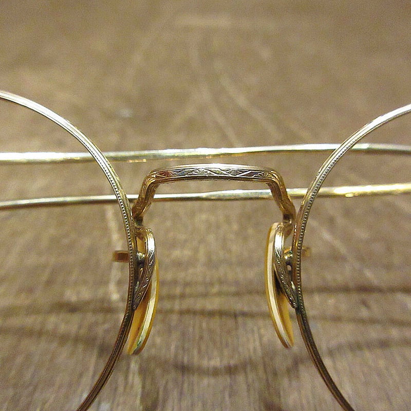 ビンテージ40's○ケース付きAmerican Optical 1/10 12KGF FUL-