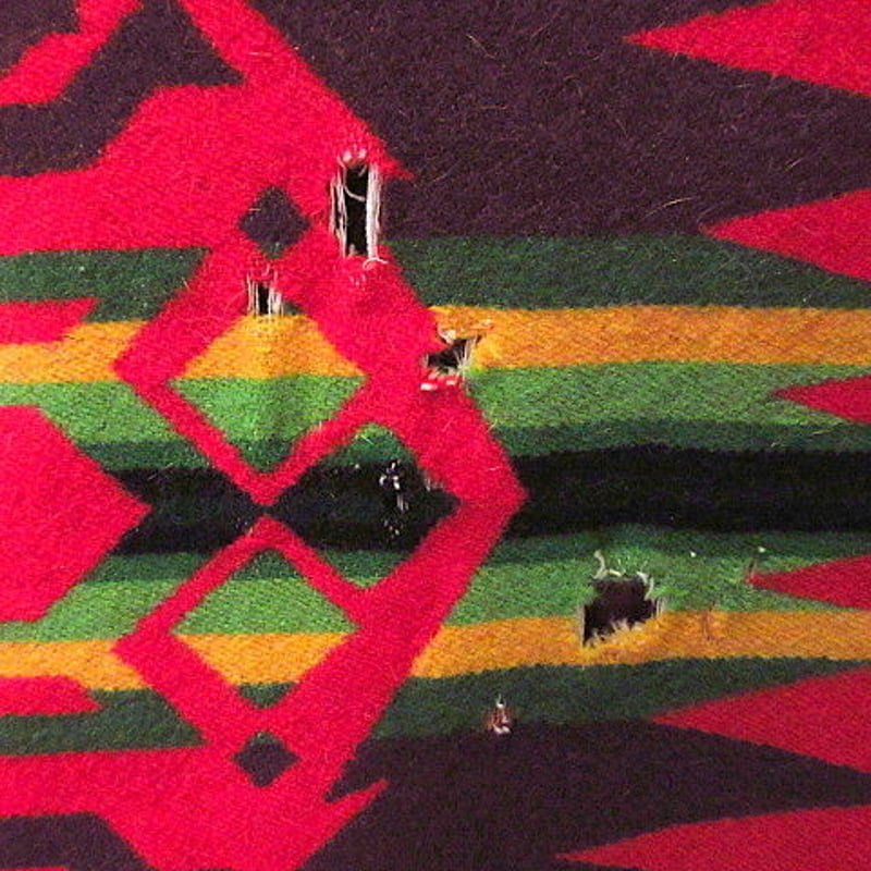 vintage PENDLETON ペンドルトン ブランケット 希少BIG！80's Pendletonペンドルトン イーグル鷲ターコイズ