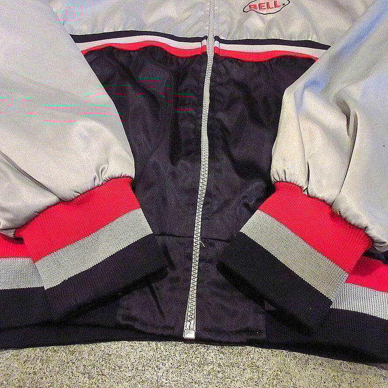 ビンテージ90's○BELL HELMETSナイロンレーシングジャケット○210320s1