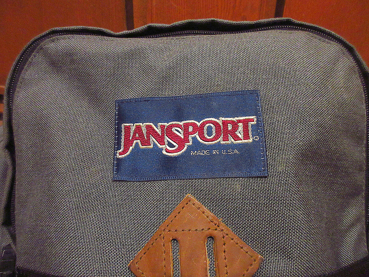 希少　JANSPORT　USA製　レザーボトム　ビンテージ JANSPORT VINTAGE CANVAS LEATHER BOTTOM BACKPACK RUCKSACK
