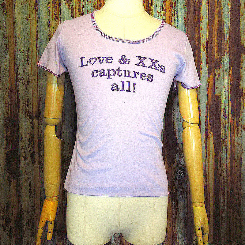 ビンテージ70's○Land 'n Seaレディース半袖Tシャツ紫 size M○240428