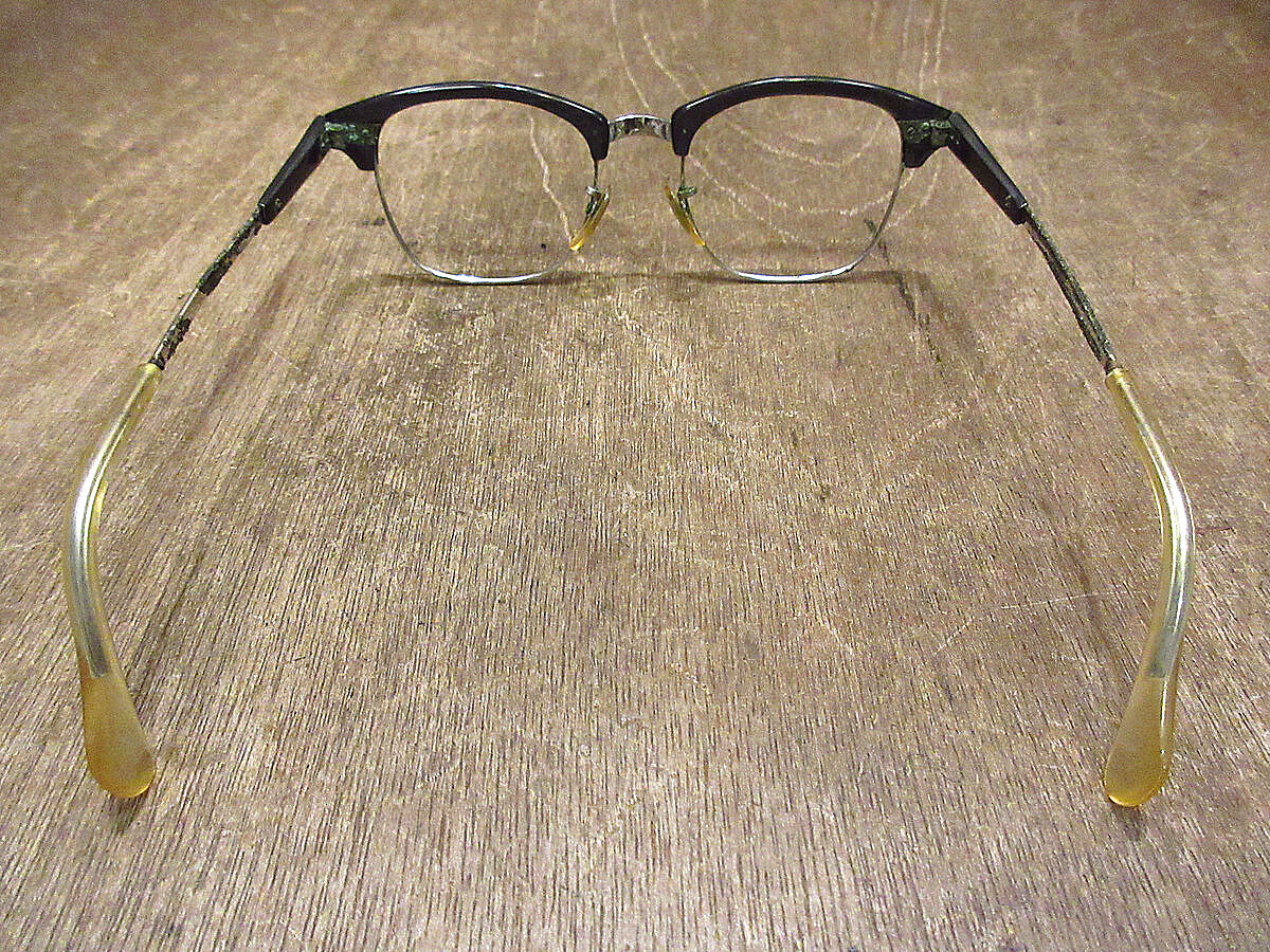 ビンテージ60's○American Opticalサーモントブロー眼鏡○220816i3-e...