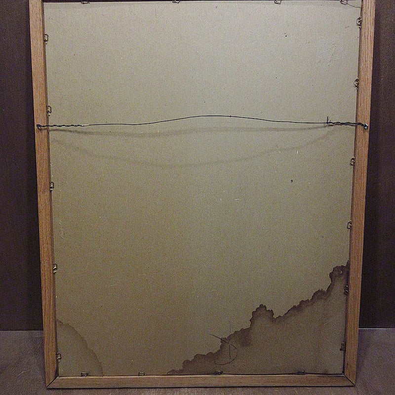 ビンテージ60's70's○EVEビッグアイアート壁掛け○240321j1-signアート