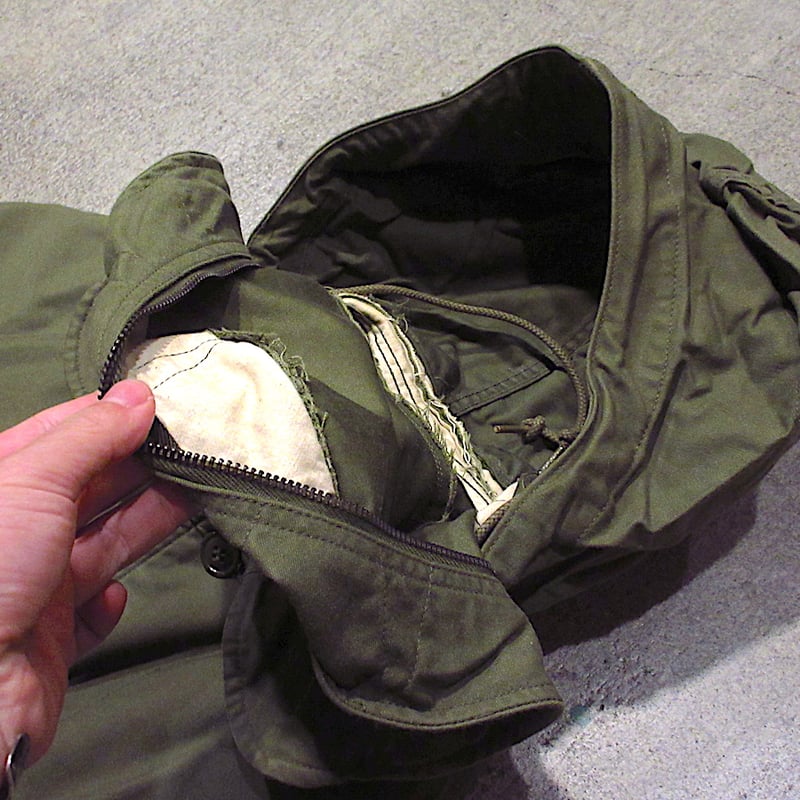 ビンテージ60's○USAFコットンサテンキャトルジャケットsize S-R ビンテージ60's○USAFコットンサテンキャトルジャケットsize S-R
