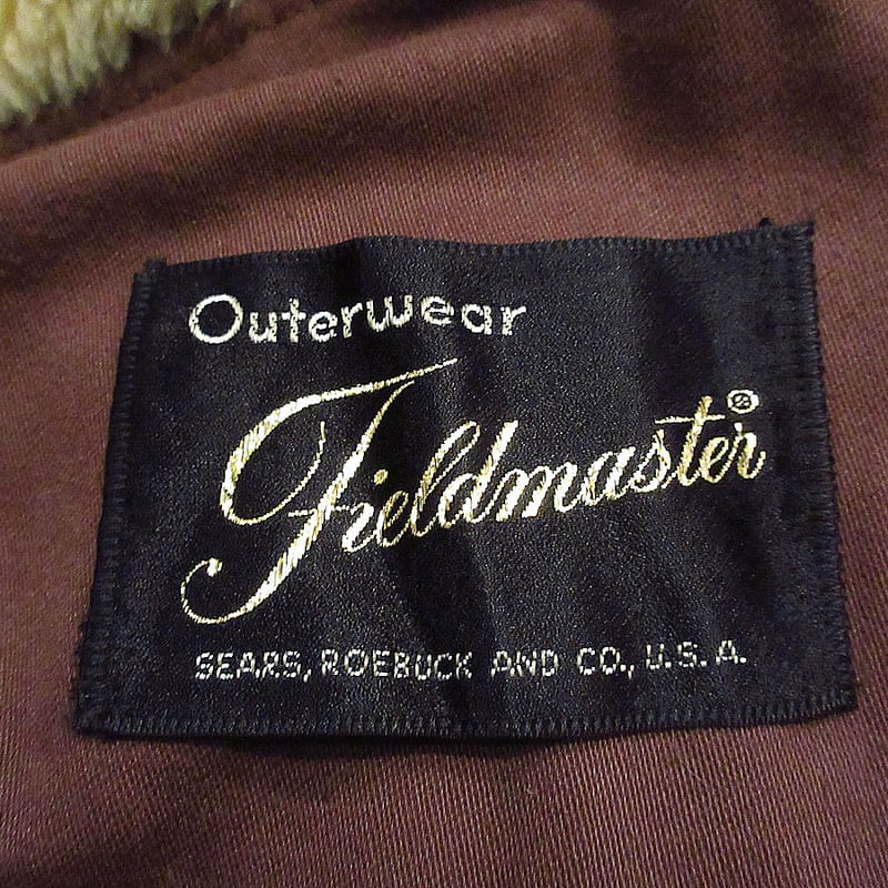 ビンテージ50's○Sears裏地ムートンコットンマッキーノコート茶 ビンテージ50's○Sears裏地ムートンコットンマッキーノコート茶