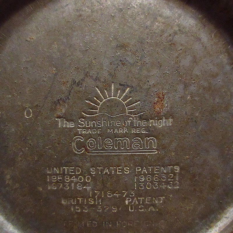 ビンテージ40's○Coleman 220C ダブルマントルランタン 点火確認 ビンテージ40's○Coleman 220C ダブルマントルランタン 点火確認