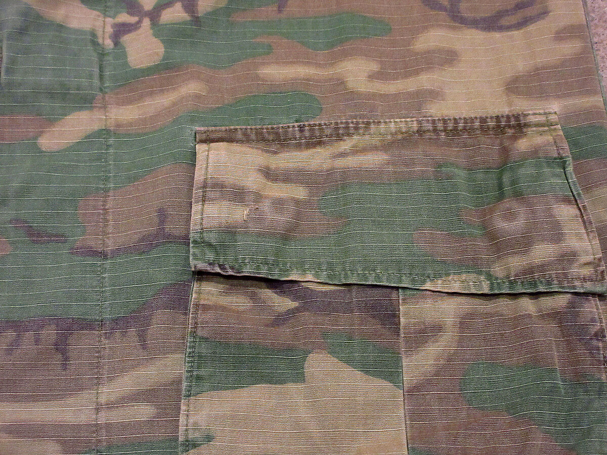 ビンテージ70's○USMC ERDLカモジャングルファティーグジャケット 4th