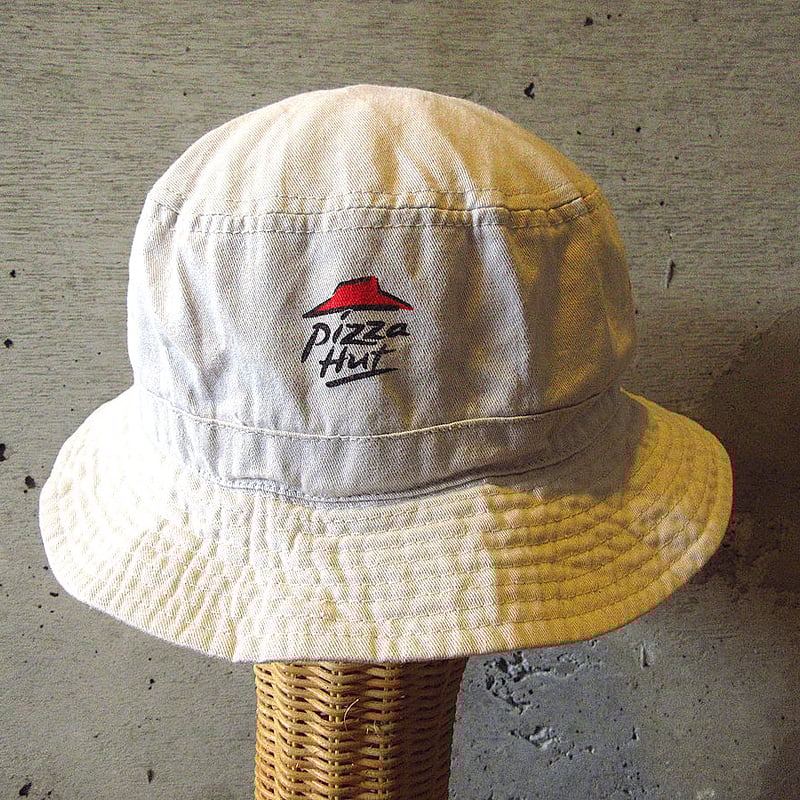 ビンテージ90's00's○LA Dodgers x Pizza Hutバケットハット○241