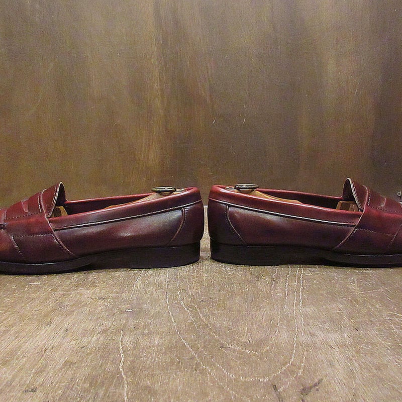 ビンテージ○NORDSTROMペニーローファーバーガンディsize 7D
