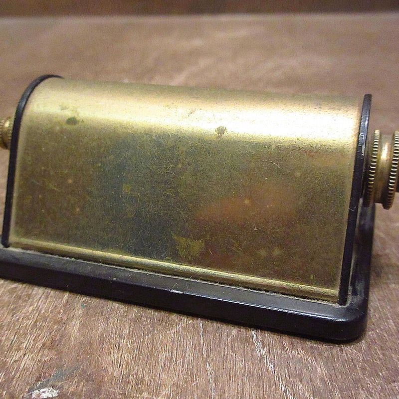 ビンテージ○卓上万年カレンダー○230709i5-otclctブラス真鍮