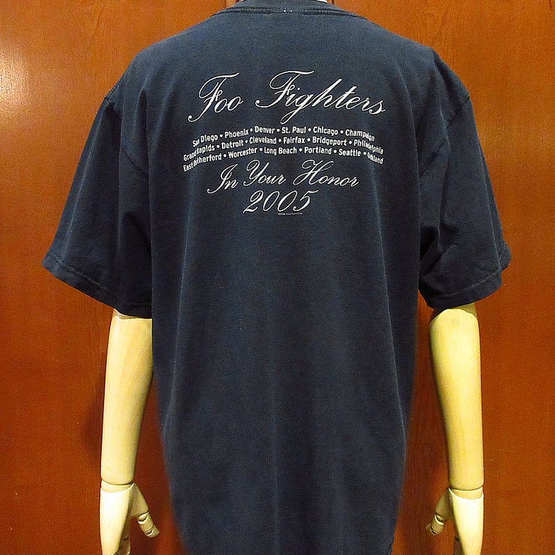ビンテージ2000's○Foo Fighters In Your Honor 2005年ツアー