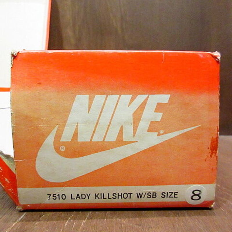 ビンテージ80's○DEADSTOCK 箱付き NIKE LADY KILLSHOT Size ビンテージ80's○DEADSTOCK 箱付き NIKE LADY KILLSHOT Size