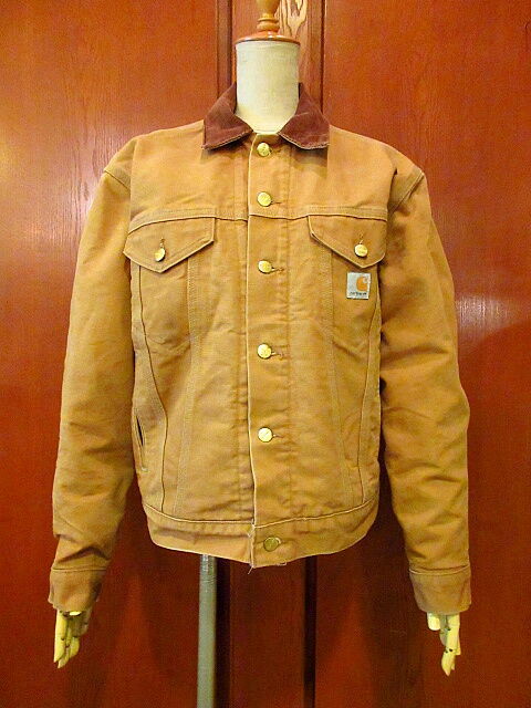 Carhartt 裏地ブランケットダック地トラッカージャケット Size