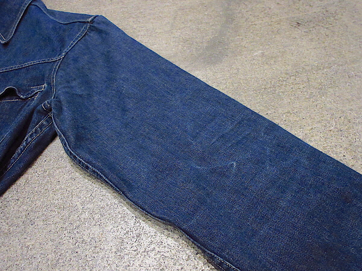 ビンテージ50's○Levi'sショートホーンデニムウエスタンシャツ ビンテージ50's○Levi'sショートホーンデニムウエスタンシャツ