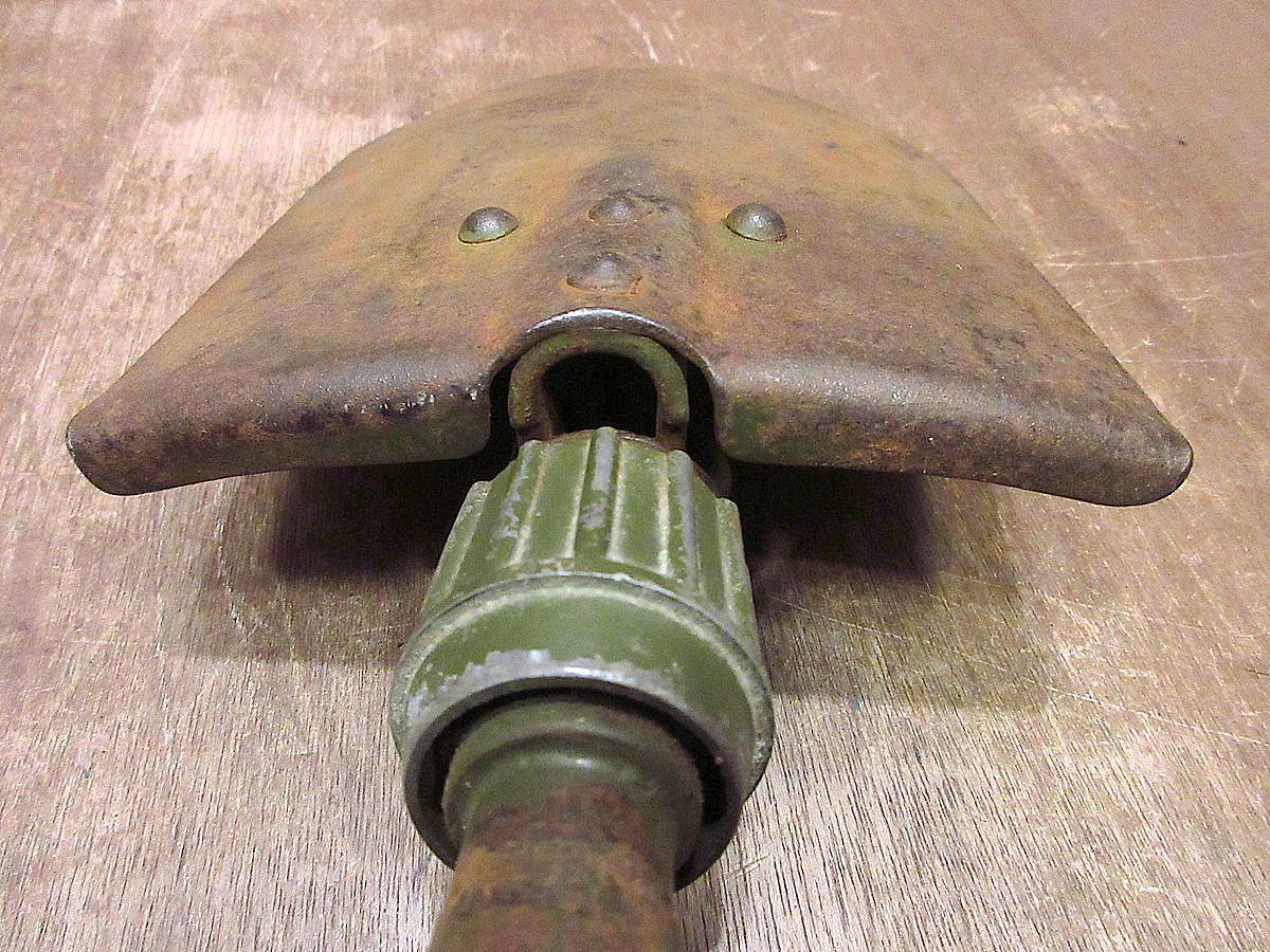 昭和レトロ☆ 大竹本家特製 根切りスコップ/シャビーなシャベル