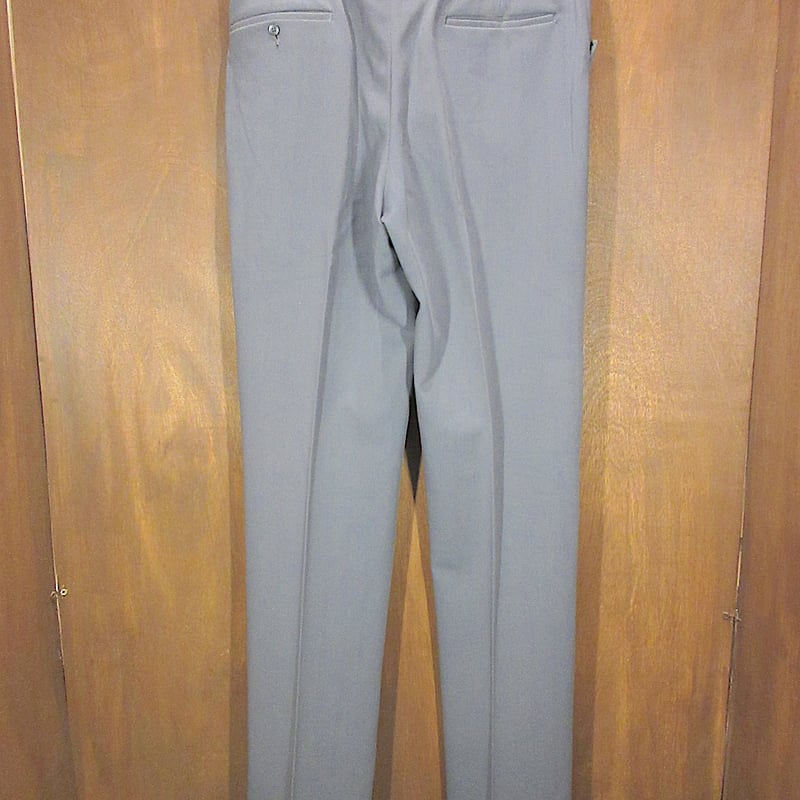 ビンテージ70's○DEADSTOCK HAGGARストレートスラックスグレー