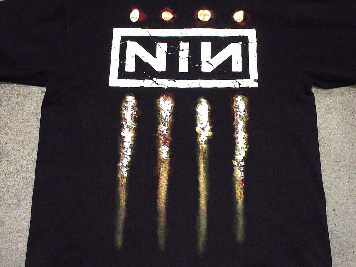 ユーロツアー Nine inch nails vintage バンド #2063